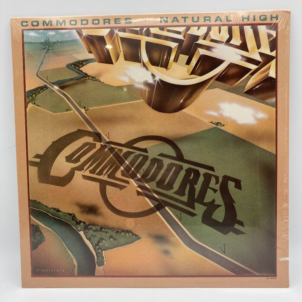 Vintage Commodores "Natural High" Vinyl Record Album LP 33 1/3 RPM Sealed